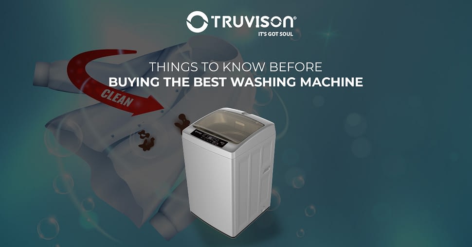 Truvison’s 8.5kg GALAXY top loading washing machine. Buy washing machine Online at Best Price | Truvison. Available at ₹18,990